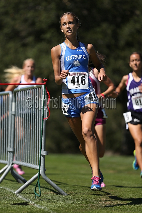 2013SIXCHS-151.JPG - 2013 Stanford Cross Country Invitational, September 28, Stanford Golf Course, Stanford, California.